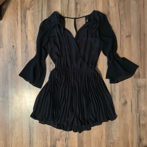 Open Back Romper